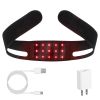 Infrared Red Light Therapy Wrap 660nm LED Red Light 850nm Near Infrared Light Wearable Flexible Deep Therapy Light Belt for Muscle Pain Relief