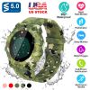 1.3in Wireless Fitness Tracker IP67 Waterproof Smart Watch Sport Bracelet w/Heart Rate Blood Pressure Sleep Monitor For Android IOS