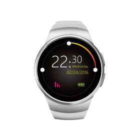 Smart Watch Fitness Tracker 1.3\'\' Color Screen Activity Tracker w/ Heart Rate Monitor Pedometer Call SMS/SNS Reminder (Option: Silver)