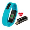 Fitness Tracker Activity Tracker Watch with Heart Rate Monitor IP67 Waterproof Smart Band Step Counter Calorie Counter Call & SMS Pedometer