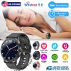 Smart Watch Fitness Tracker 1.08inTouch Screen Smartwatch IP67 Waterproof Activity Tracker Fitness Watch w/ Heart Rate Sleep Monitor Pedometer Blood P