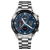 Wireless Smart Watch Fitness Tracker IP68 Waterproof Sport Bracelet w/ Heart Rate Blood Pressure Blood Oxygen Monitor Pedometer Sleep Monitor For Men