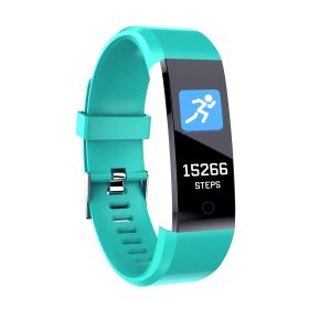 0.96\'\' Fitness Tracker Activity Tracker w/Heart Rate IP67 Waterproof Smart Band Blood Oxygen Sleep Monitor Pedometer Sedentary Reminder Call Message (Option: green)