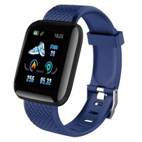 1.3\'\' Fitness Tracker IP67 Waterproof Activity Tracker Smart Bracelet w/Heart Rate Sleep Monitor Pedometer (Option: Blu)