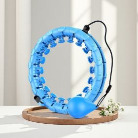 Lazy thin waist weight loss circle (Option: Blue-24 knots)