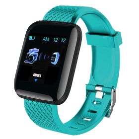 1.3\'\' Fitness Tracker IP67 Waterproof Activity Tracker Smart Bracelet w/Heart Rate Sleep Monitor Pedometer (Option: aqua)