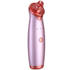 Electric Blackhead Remover Vacuum Suction Facial Pore Cleaner Acne Pimple Extractor Skin Care Cleaning Tool with 5 Suction Head (Option: PPL)