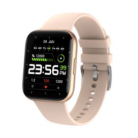 P25 Full-touch Heart Rate Monitoring Sports Smart Bracelet (Option: Gold-Watch)