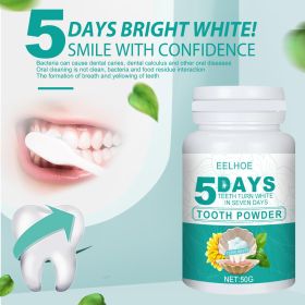 Yierhao Whitening Tooth Powder Cleans Teeth, Removes Dirt And Plaque, And Freshens Breath (Option: 3pcs)