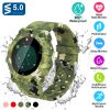 1.3in Wireless Fitness Tracker IP67 Waterproof Smart Watch Sport Bracelet w/Heart Rate Blood Pressure Sleep Monitor For Android IOS